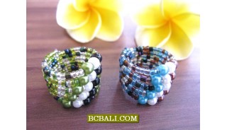 Beading Rings Seeds Friendship For Lady